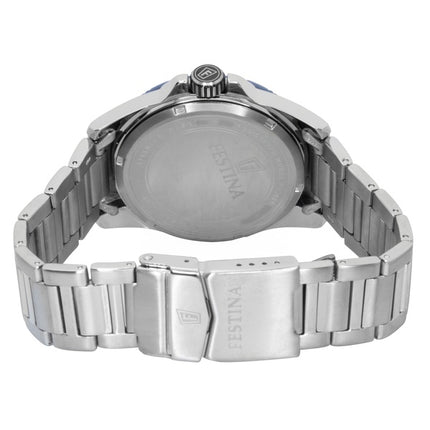 Festina Titanium Analog Blue Dial Quartz F20698-2 100M Men's Watch