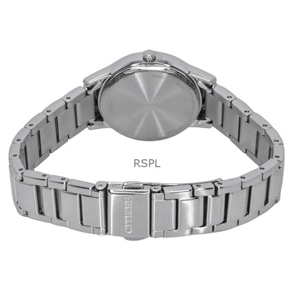 Citizen Elegance Stainless Steel Light Blue Dial Eco-Drive FE1241-71L Women's Watch