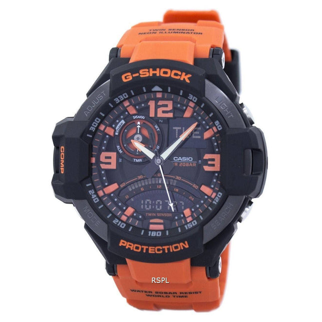 Casio G-Shock Gavitymaster Neon Illuminator Analog-Digital GA-1000-4A Men's Watch