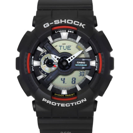Casio G-Shock Analog Digital Bio-Based Resin Black Dial Quartz GA-110RL-1A 200M Men's Watch