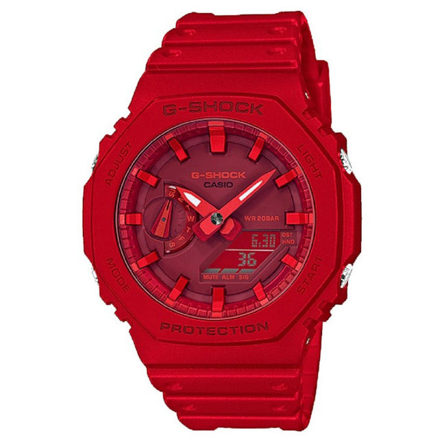 Casio G-Shock Carbon Core Guard Resin Strap Analog Digital GA-2100-4A GA2100-4 200M Mens Watch