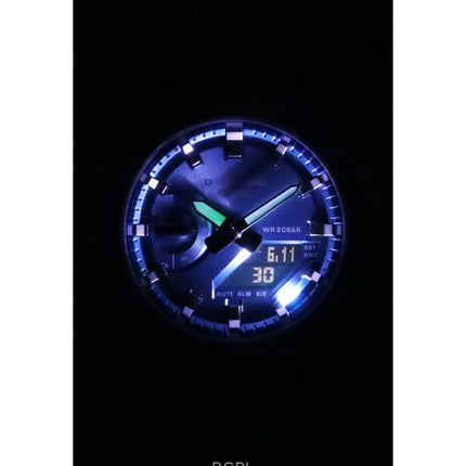 Casio G-Shock Analog Digital Resin Strap Blue Dial Quartz GA-2100BM-7A2 200M Unisex Watch