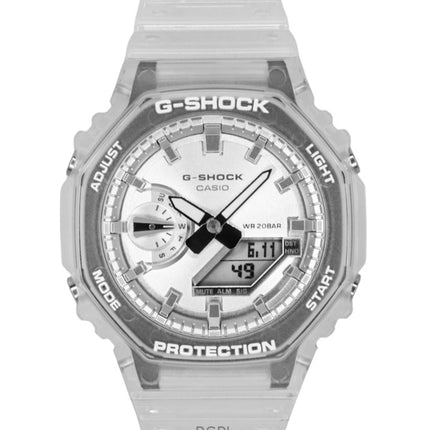 Casio G-Shock Analog Digital Resin Strap Grey Dial Quartz GA-2100BM-7A8 200M Unisex Watch