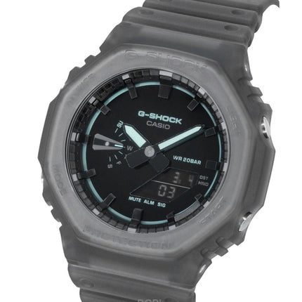 Casio G-Shock Analog Digital Resin Strap Black Dial Quartz GA-2100K-1A 200M Men's Watch