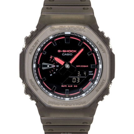 Casio G-Shock Analog Digital Resin Strap Black Dial Quartz GA-2100K-5A 200M Men's Watch