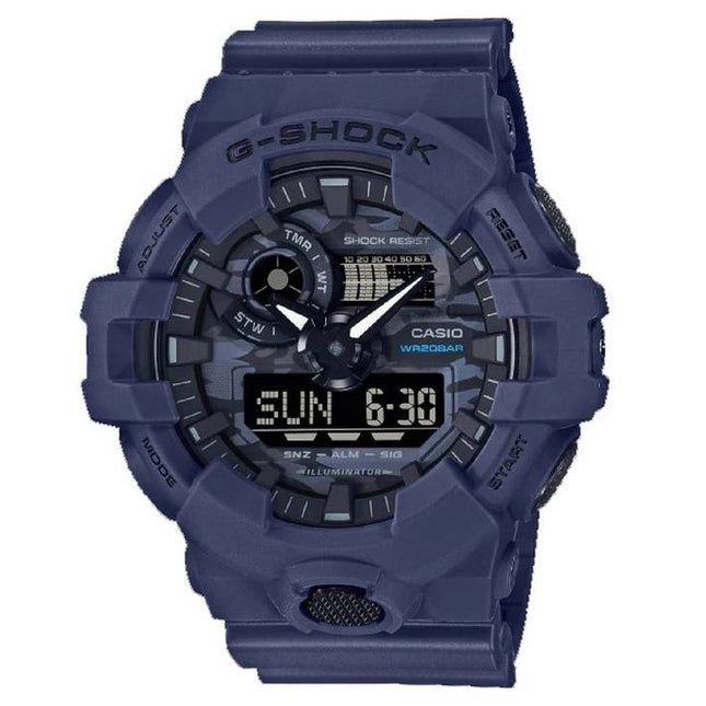 Casio G-Shock Analog Digital Camouflage Dial Quartz GA-700CA-2A GA700CA-2 200M Mens Watch
