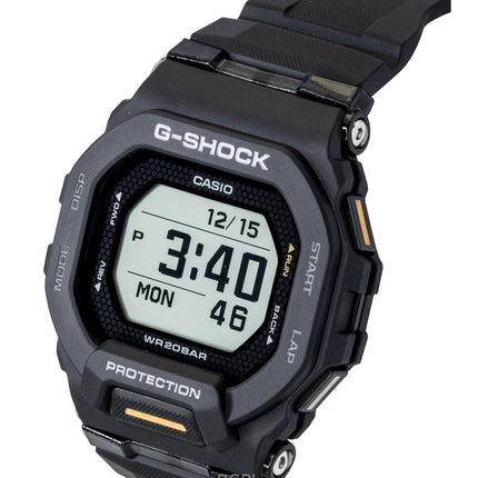 Casio G-Shock G-Squad Digital Smartphone Link Black Resin Strap Quartz GBD-200-1A1 200M Men's Watch