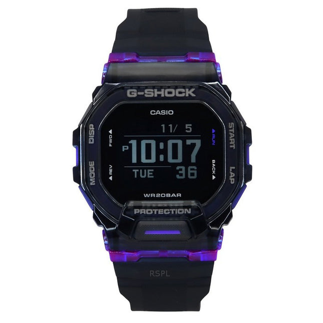Casio G-Shock G-Squad Digital Smartphone Link Resin Strap Quartz GBD-200SM-1A6 200M Men's Watch