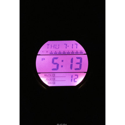 Casio G-Shock Digital Resin Strap Quartz GD-010BBR-1 200M Men's Watch