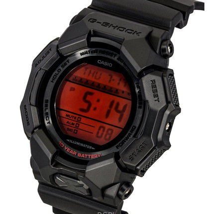 Casio G-Shock Digital Resin Strap Quartz GD-010BBR-1 200M Men's Watch
