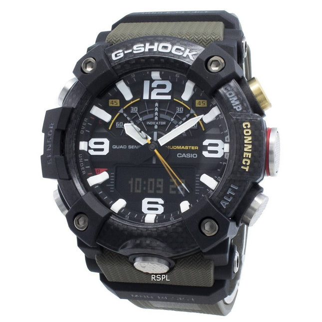 Casio G-Shock Mudmaster GG-B100-1A3 World Time 200M Men's Watch