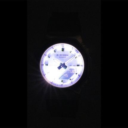 Casio G-Shock Analog Digital Pink Dial Resin Strap Quartz GM-S2110SR-1A 200M Women's Watch