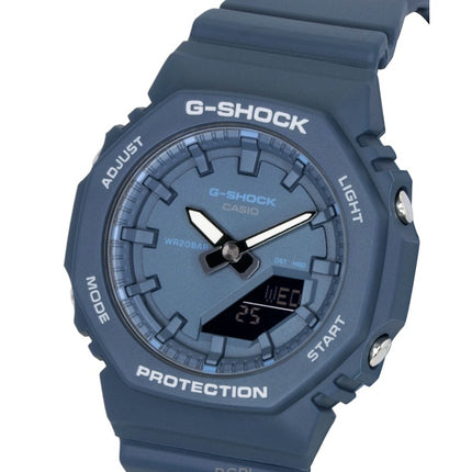 Casio G-Shock Analog Digital Bio-Based Resin Strap Blue Dial Quartz GMA-P2100BA-2A 200M Women's Watch