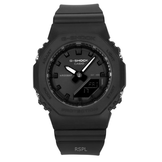 Casio G-Shock Analog Digital Bio-Based Resin Black Dial Quartz GMA-P2100BB-1A 200M Women's Watch