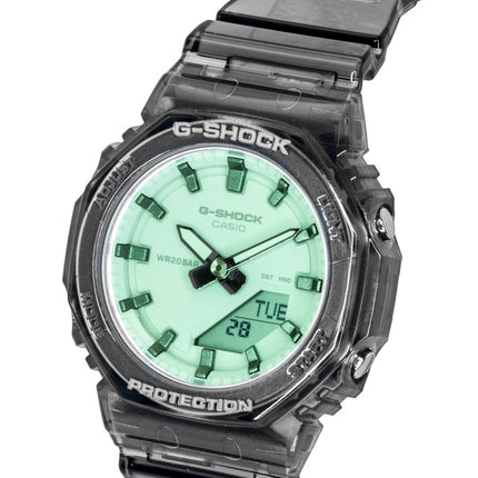 Casio G-Shock Analog Digital Green Dial Resin Strap Quartz GMA-P2100SR-1A 200M Women's Watch
