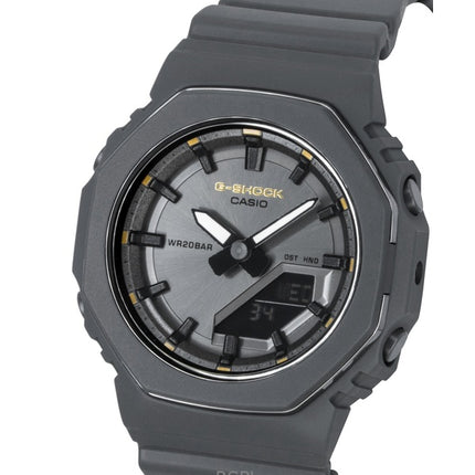 Casio G-Shock Analog Digital Bio-Based Resin Strap Grey Dial Quartz GMA-P2126W-8A 200M Women's Watch
