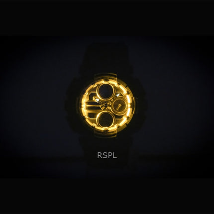 Casio G-Shock Analog Digital Bio-Based Resin Rose Gold Dial Quartz GMA-S140PG-1A 200M Women's Watch