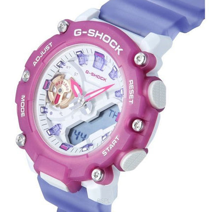 Refurbished Casio G-Shock Analog Digital Translucent Resin Strap Quartz GMA-S2200PE-6A 200M Women's Watch
