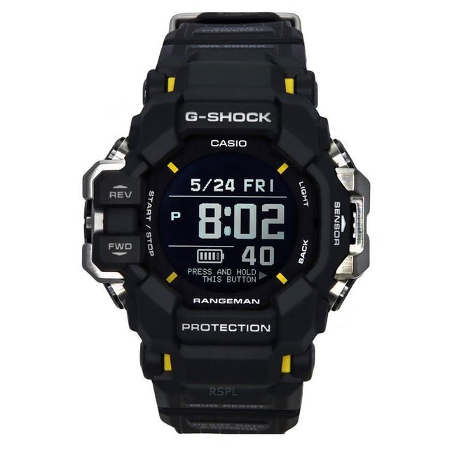 Casio G-Shock Master Of G-Land Rangeman Digital Bio-Based Resin Strap Solar GPR-H1000-1 200M Men's Watch
