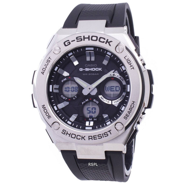 Casio G-Shock G-STEEL Analog-Digital World Time GST-S110-1A Men's Watch