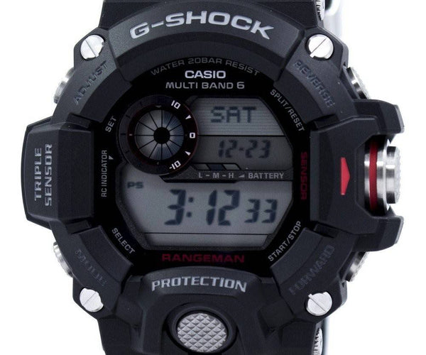 Casio Rangeman G-Shock Triple Sensor Atomic GW-9400-1 Mens Watch