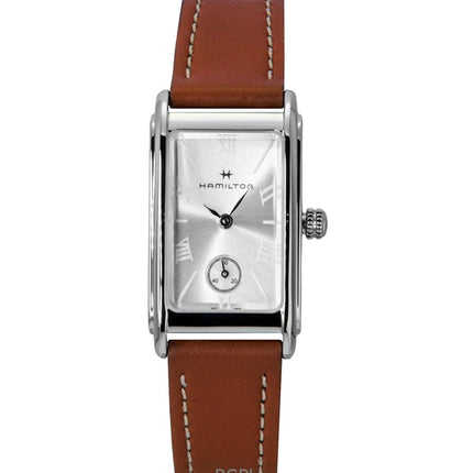 Hamilton American Classic Ardmore Leather Strap Silver Dial Quartz H11221550 Unisex Watch