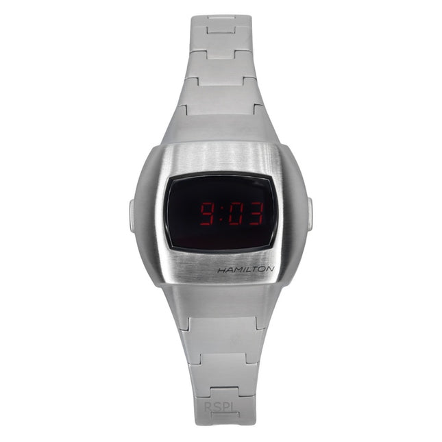 Hamilton American Classic PSR 74 Digital Stainless Steel Quartz H52304130 100M Men's Watch