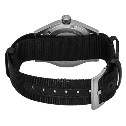 Hamilton Khaki Field Textile Strap Black Dial Quartz H69401430 Unisex Watch