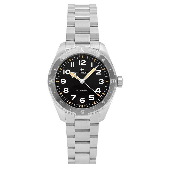 Hamilton Khaki Field Expedition Stainless Steel Black Dial Automatic H70315130 100M Men's Watch