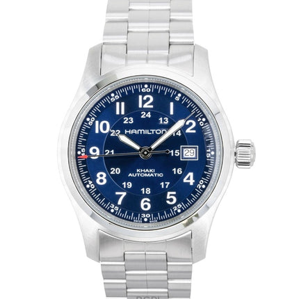 Hamilton Khaki Stainless Steel Blue Dial Automatic H70605140 100M Men's Watch