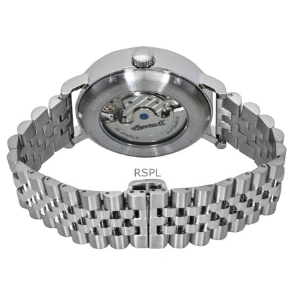Ingersoll The Charles Stainless Steel Silver Skeleton Dial Automatic I05803B Men's Watch