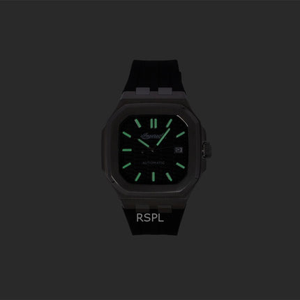 Ingersoll The Yield Polyurethane Strap Black Dial Automatic I17803 Men's Watch