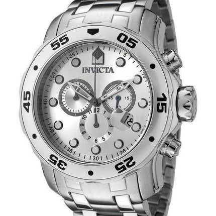 Invicta Pro-Diver Quartz Chronograph Silver Dial INV0071/0071 Mens Watch