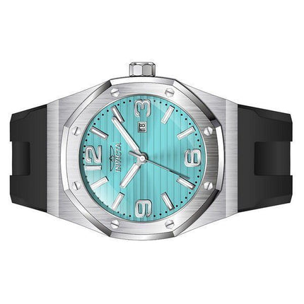 Invicta Huracan Silicone Strap Turquoise Dial Quartz 45773 100M Men's Watch
