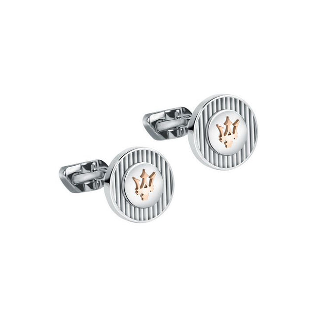 Maserati Jewels Stainless Steel Cufflinks JM121ATK14 For Men