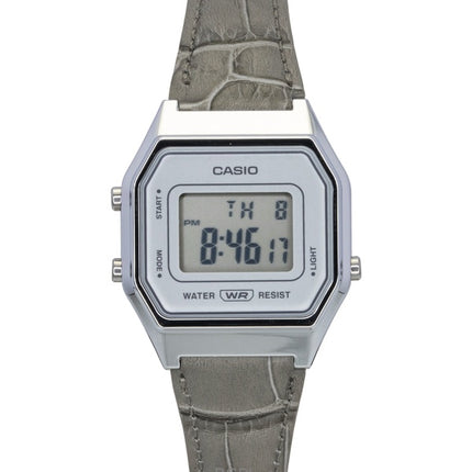 Casio Vintage Digital Leather Strap Quartz LA680WEL-8A2 Unisex Watch
