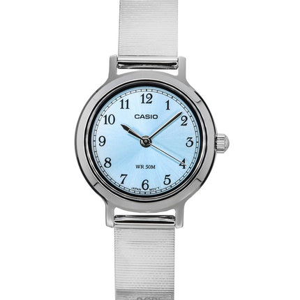 Casio Standard Analog Stainless Steel Blue Dial Quartz LTP-B170D-2BV Women's Watch