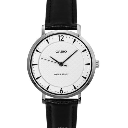 Casio Standard Analog Leather Strap White Dial Quartz LTP-VT04L-7A2 Women's Watch