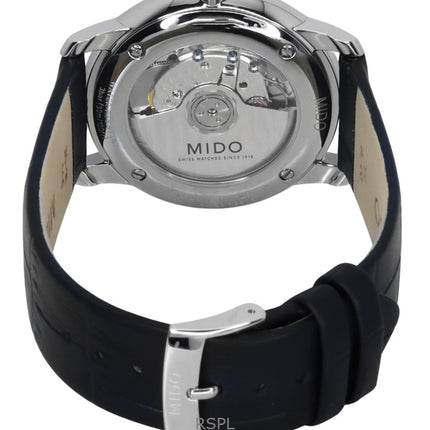 Mido Baroncelli Heritage Leather Strap White Dial Automatic M027.407.16.010.00 Men's Watch