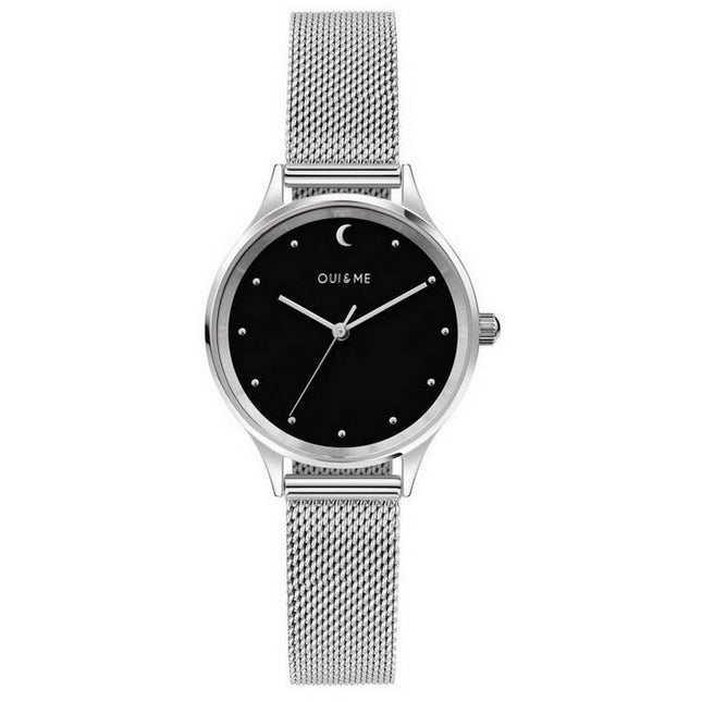 Oui  Me Bichette Black Dial Stainless Steel Quartz ME010172 Womens Watch