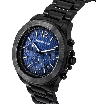 Michael Kors Oversized Sage Chronograph Stainless Steel Blue Dial Quartz MK9193 Men's Watch