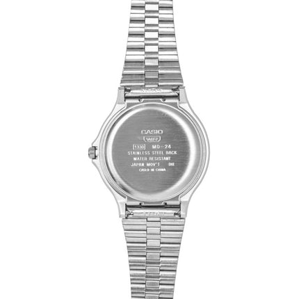 Casio Analog Stainless Steel Blue Dial Quartz MQ-24DA-2A Unisex Watch