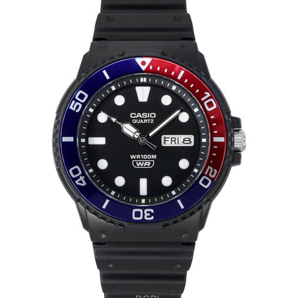 Casio Standard Analog Resin Strap Black Dial Quartz MRW-230H-1E2V 100M Men's Watch