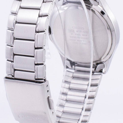 Casio Enticer Quartz Analog Silver Dial MTP-1239D-7ADF MTP-1239D-7A Mens Watch