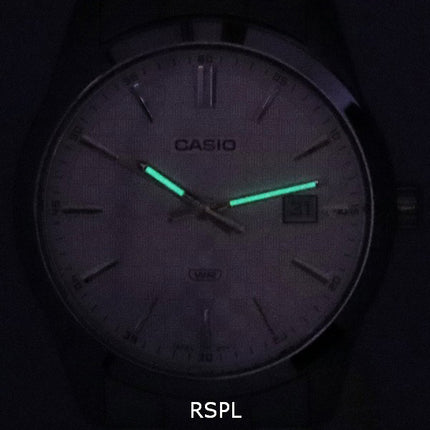 Casio Analog Stainless Steel Silver Dial Quartz MTP-VD03D-7A MTPVD03D-7 Men's Watch