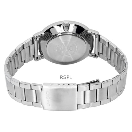 Casio Standard Analog Stainless Steel White Dial Quartz MTP-VT04D-7E Men's Watch