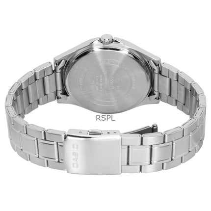 Casio Standard Analog Stainless Steel Light Blue Dial Quartz MTS-115D-2A2V Men's Watch