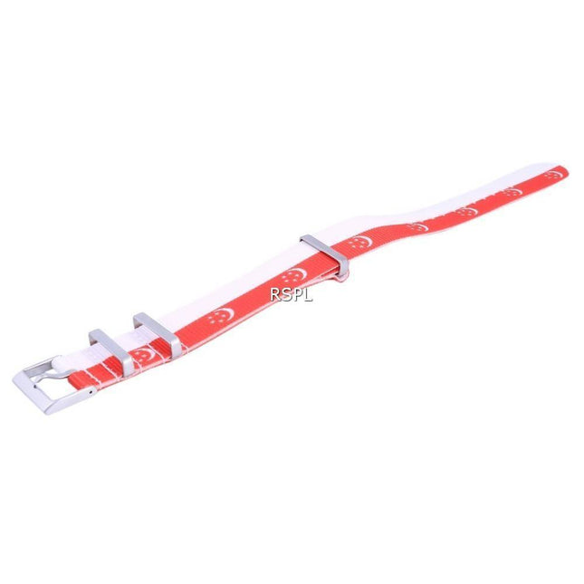 Ratio NATO32 Singapore National Flag Pattern Polyester 22mm Watch Strap
