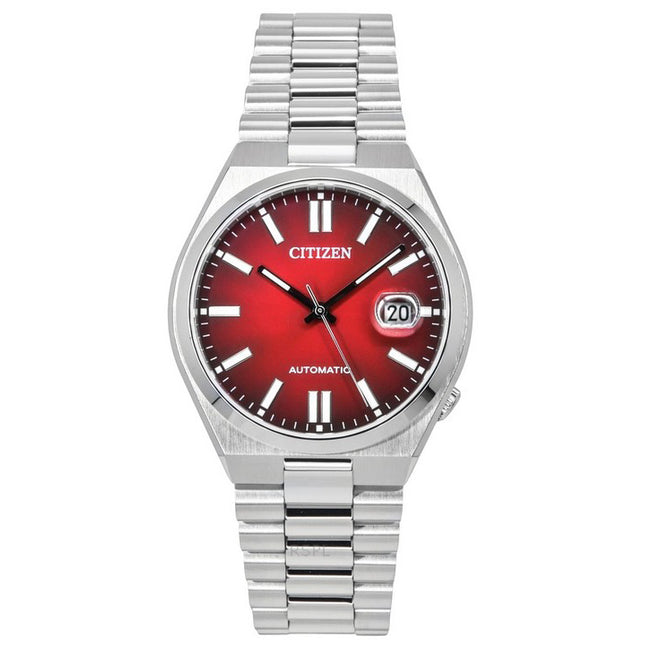 Citizen Tsuyosa Stainless Steel Burgundy Dial Automatic NJ0150-56W Men's Watch