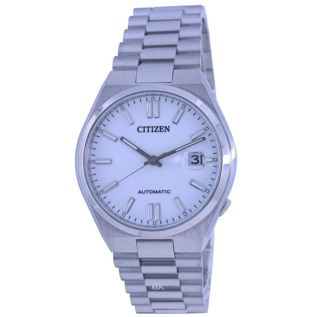 Citizen White Dial Stainless Steel Automatic NJ0150-81A Mens Watch